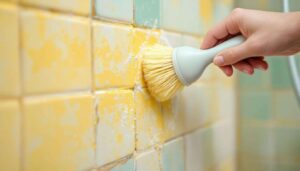 Fughe della doccia ingiallite: il metodo a costo zero che le fa tornare bianche in 10 minuti