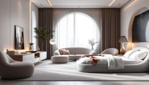 Tendenze arredo 2026: le forme curve sostituiscono gli angoli retti in soggiorno e camera