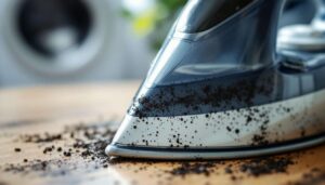 Ferro da stiro con depositi neri: il rimedio casalingo che lo pulisce senza graffiare la piastra