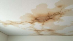 Soffitto con macchie di umidità: il rimedio che blocca il problema prima di ridipingere