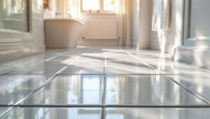 Il trucco per sbiancare le fughe delle piastrelle senza strofinare