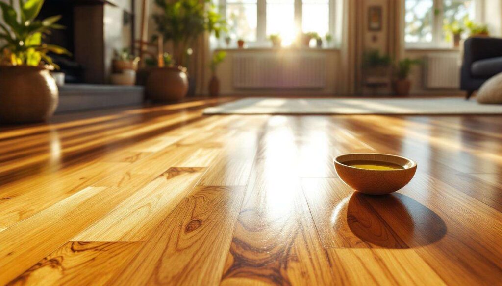 Come far brillare il parquet con un semplice ingrediente che hai già in cucina