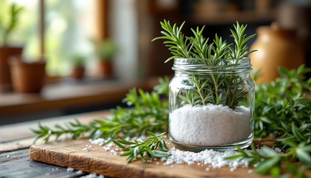 Né profumatore né candela: questo barattolo con rosmarino e sale profumerà ogni stanza