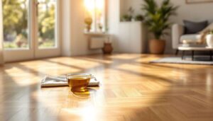 Come far brillare il parquet in ogni stanza con un semplice ingrediente da cucina