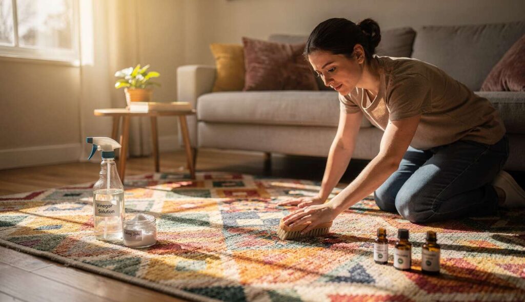 Pulire il tappeto: con questi rimedi casalinghi tornerà come nuovo in un attimo