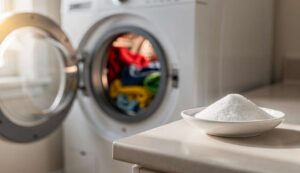 Ecco perché un cucchiaino di sale in lavatrice impedisce ai colorati di stingere sul bianco