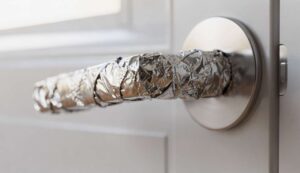 Perché il trucco del foglio di alluminio sulla maniglia conquista sempre più persone