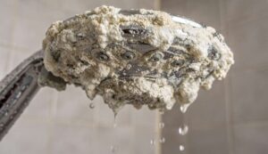 Soffione incrostato: il trucco del sacchetto che lo pulisce da solo