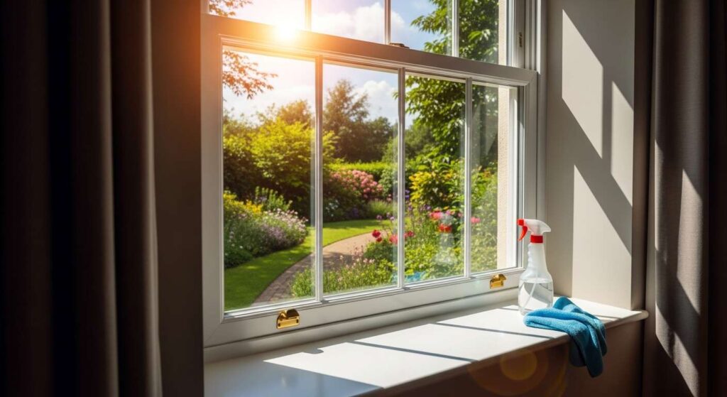 Addio detergente per vetri: preferisco pulire le finestre con questo rimedio economico